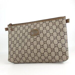 Authentic GUCCI Plus business bag Pouch PVC [Used]